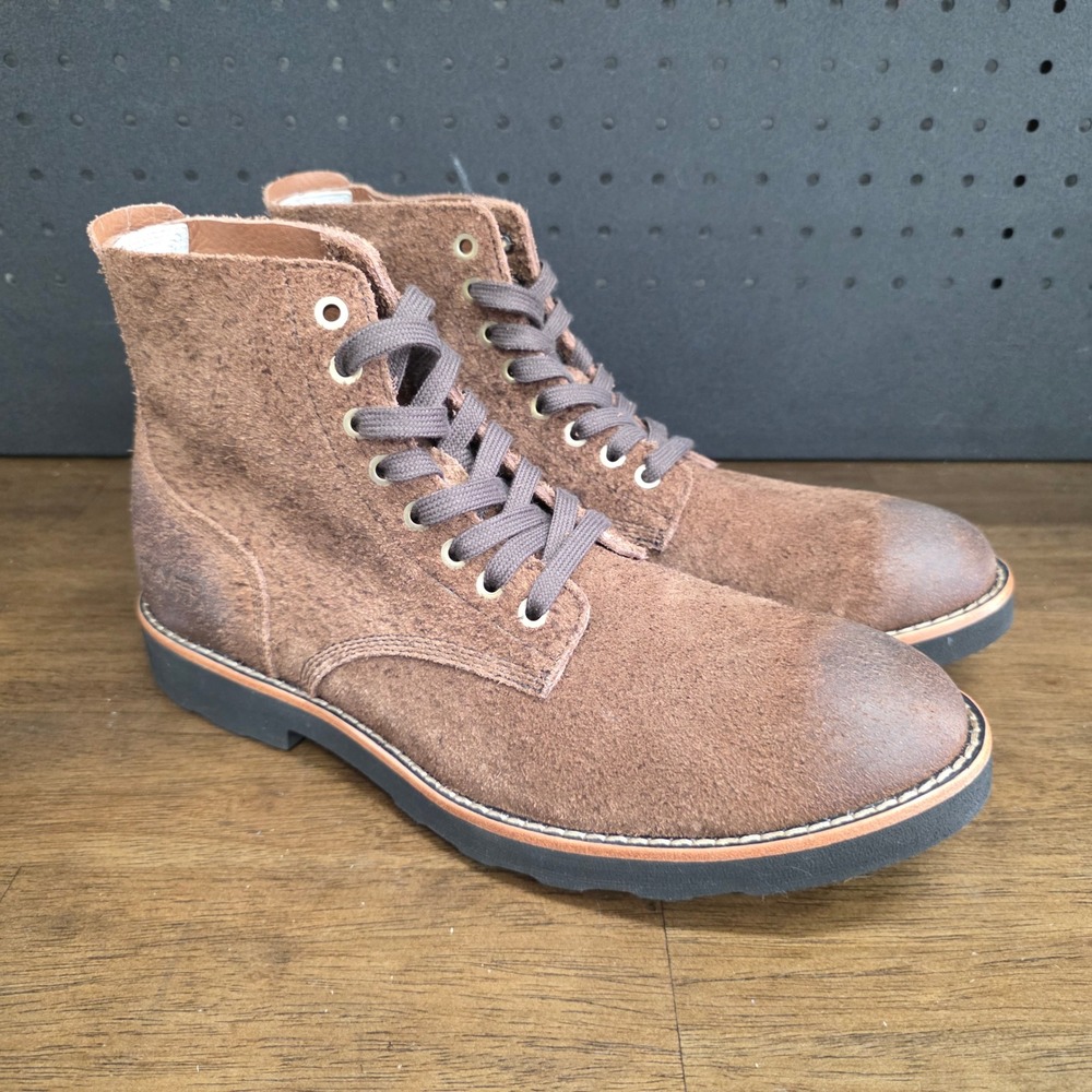 SeaVees Boondocker Boot Mens 10.0 Brown Roughout Leather 05/63